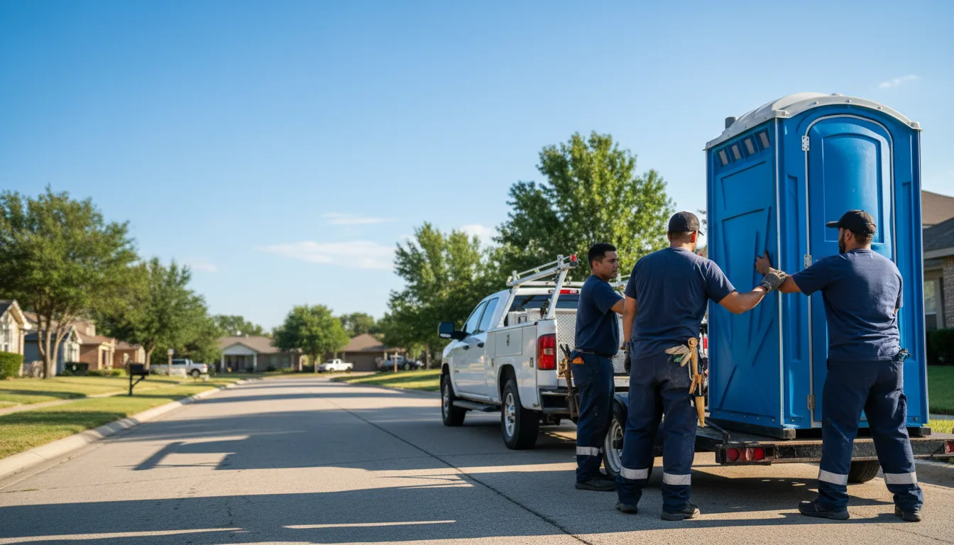 Portable Toilet Rental in Vernon, MI near me